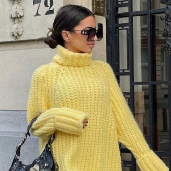 Zara Oversized knit sweater - Picture 13 of 16